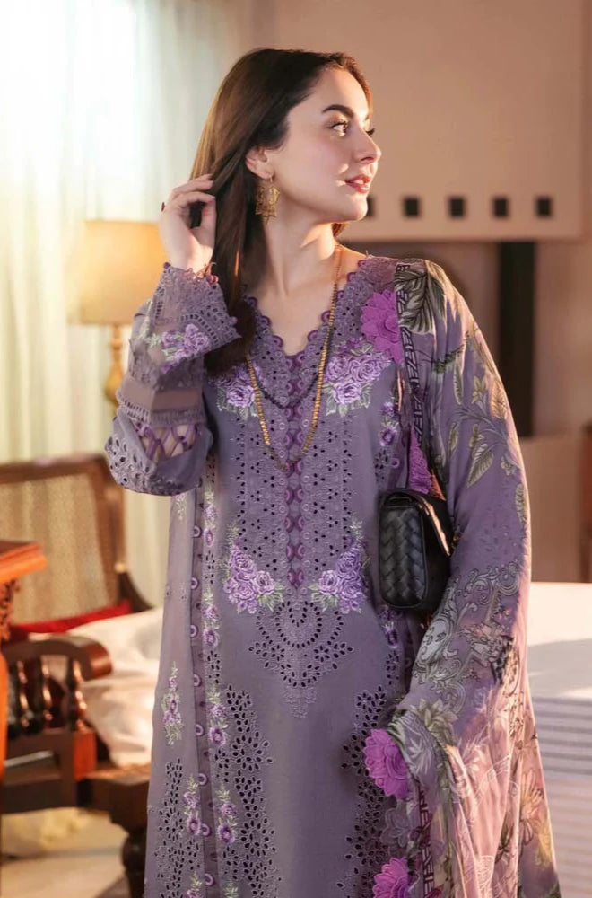 Jade | 3-Pcs Unstitched Dhanak Embroidered Shirt with Dhanak Embroidered Dupatta