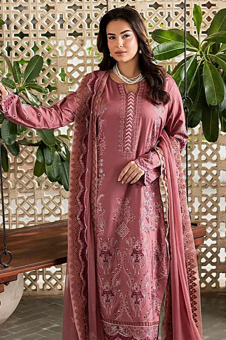 Noor-e-Summer Luxe Eid Collection 2026 3-Piece Unstitched Mirza Collection