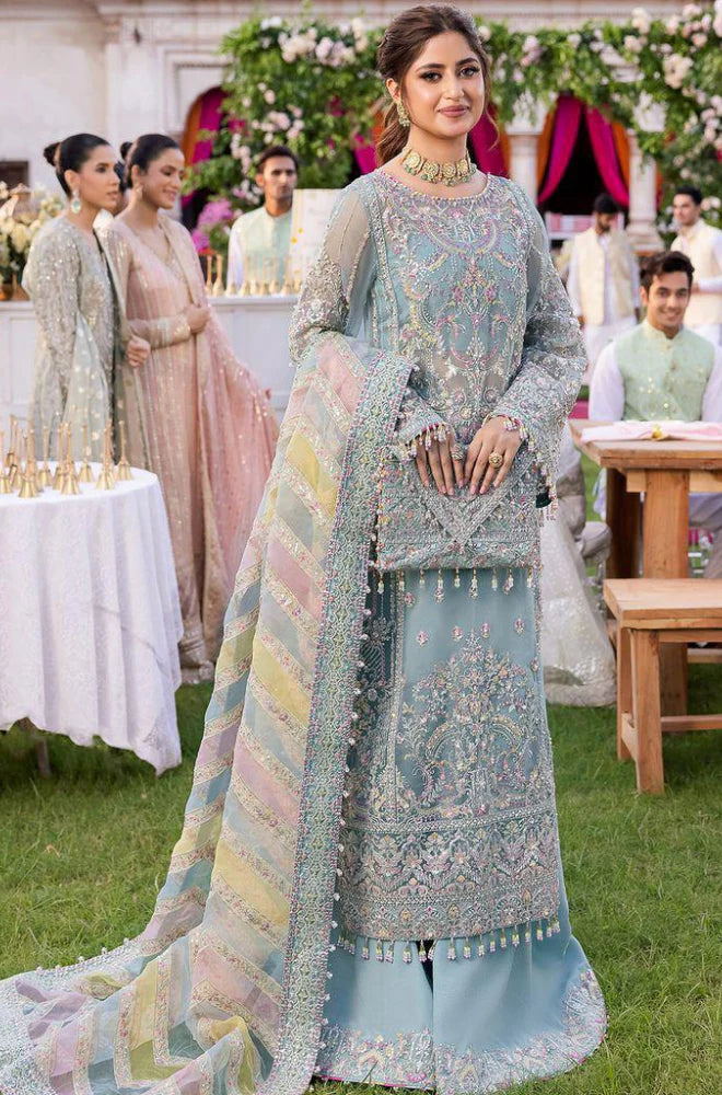KANWAL MALIK | 3-Pcs Unstitch Embroidery Wedding Collection
