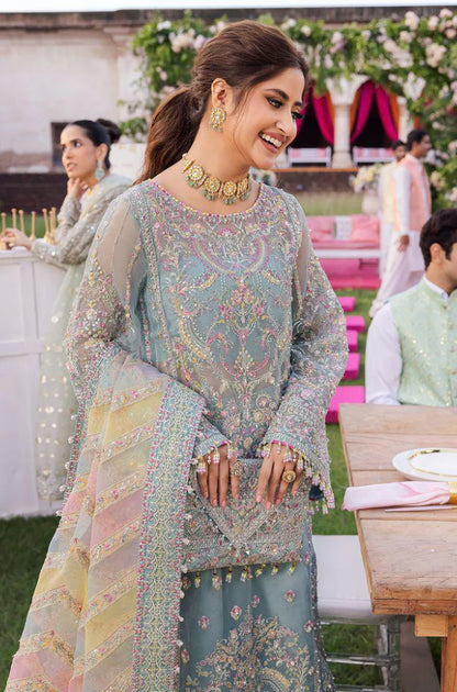 KANWAL MALIK | 3-Pcs Unstitch Embroidery Wedding Collection