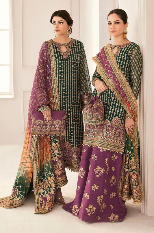 Baroque | 3-PCS Unstitched Embroidery Wedding