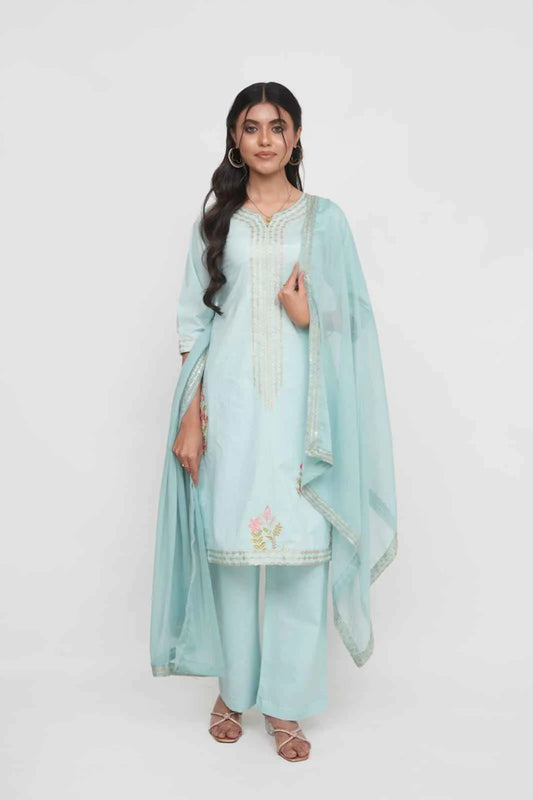 FROSTED BLOOM Mirza Collection