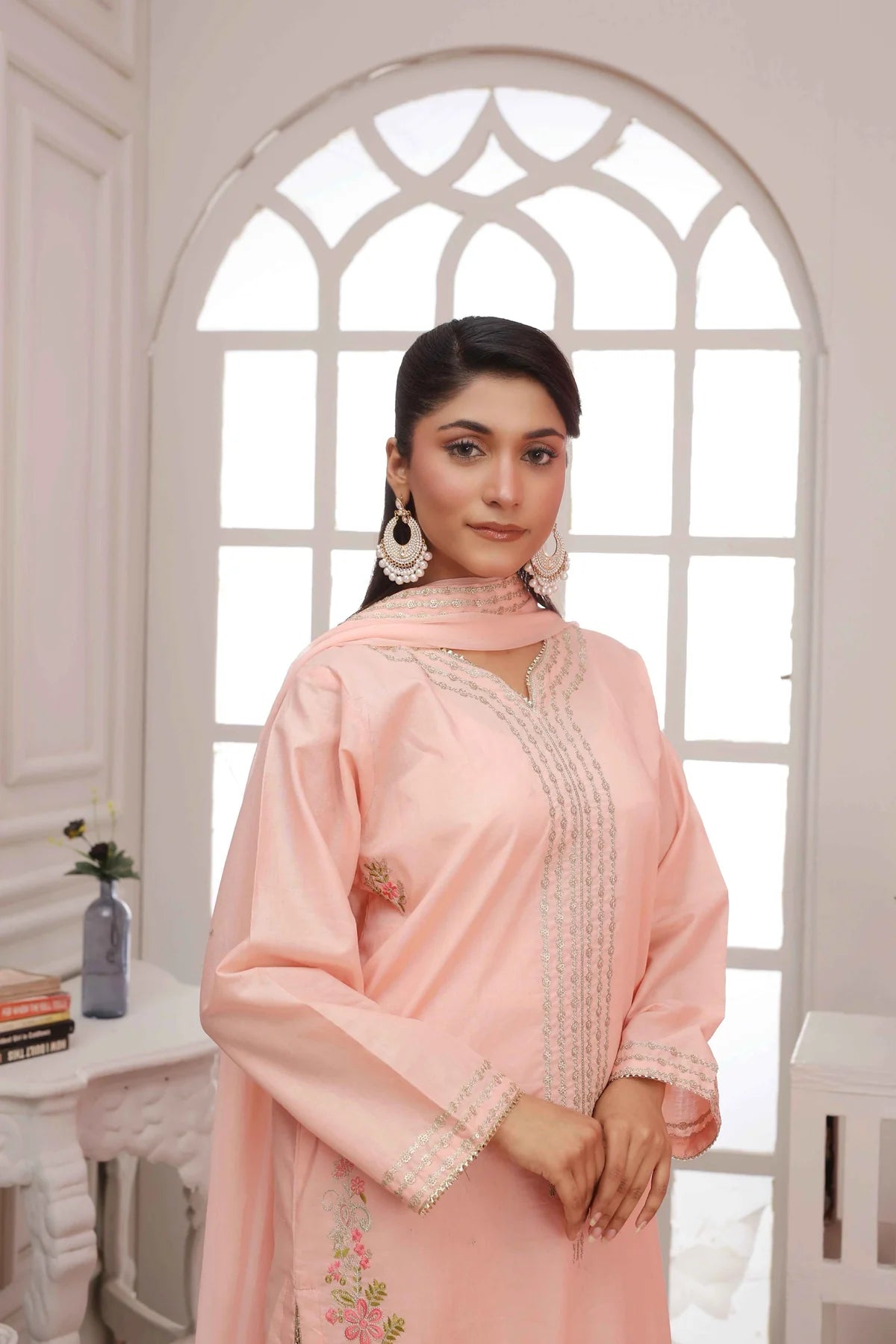 PEACH LUXE Mirza Collection