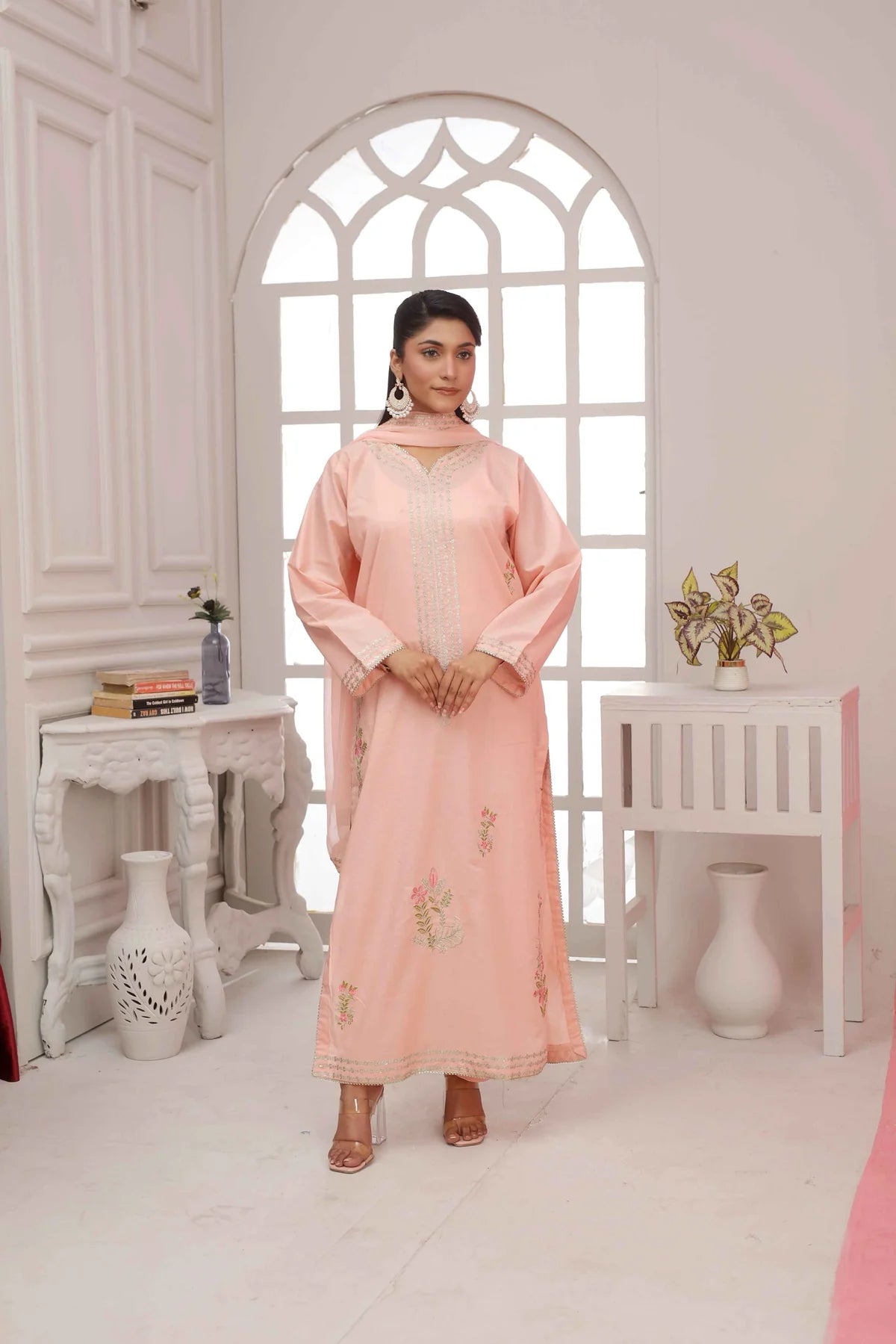 PEACH LUXE Mirza Collection