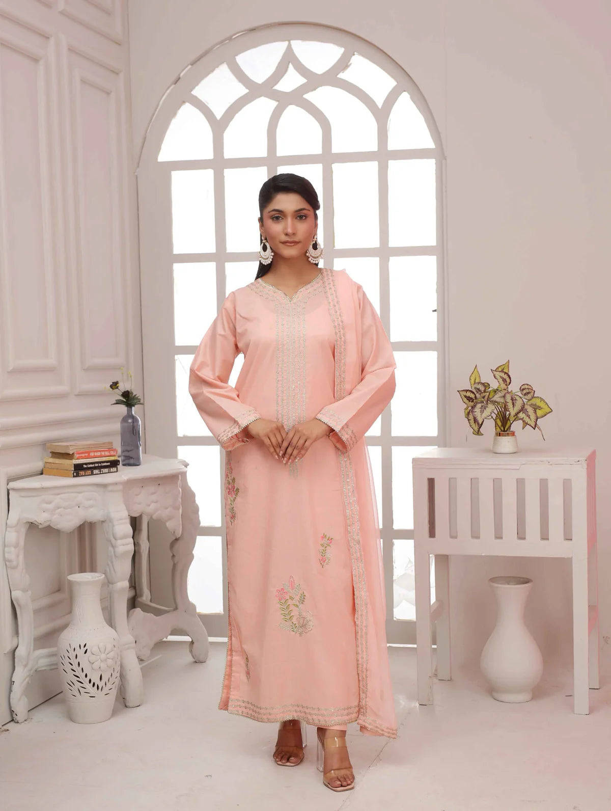 PEACH LUXE Mirza Collection