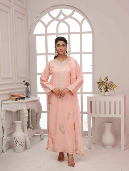 PEACH LUXE Mirza Collection