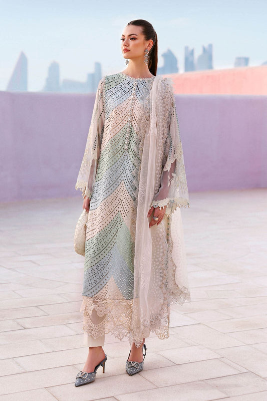 Lushara Luxury Swiss Lawn Mirza Collection